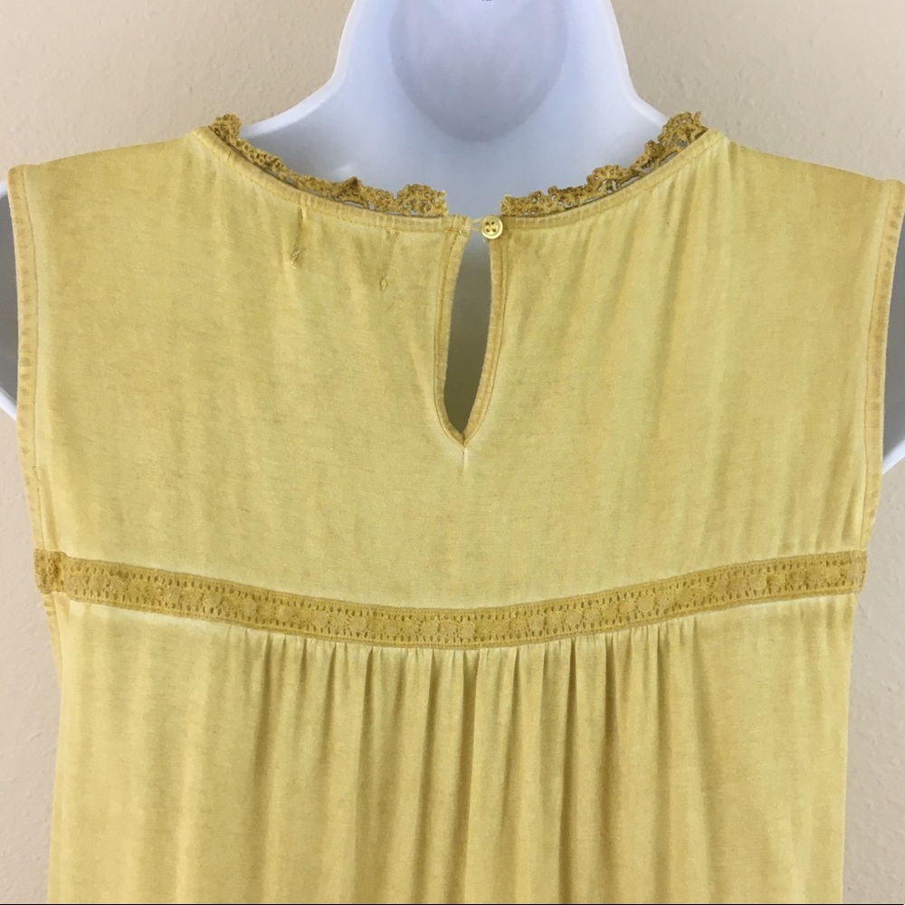 Ava James Mineral Washed Tiered Tank - Picture 5 of 6